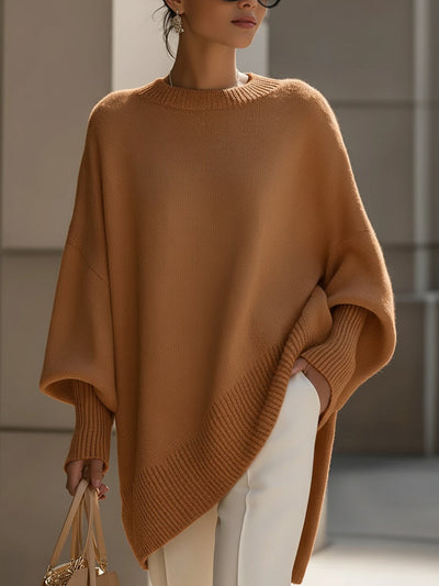 Mandy – Enkel Elegance Överdimensionerad Poncho